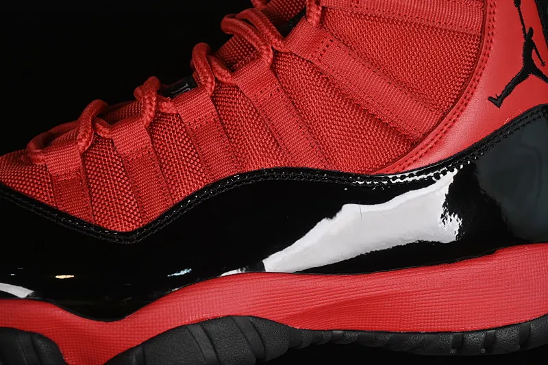 All categories Air Jordan Jordan series basketball shoes Air Jordan 11 Air Jordan 11 Retro AJ11 Joe 11 black and red high-top basketball shoes CT8012-600